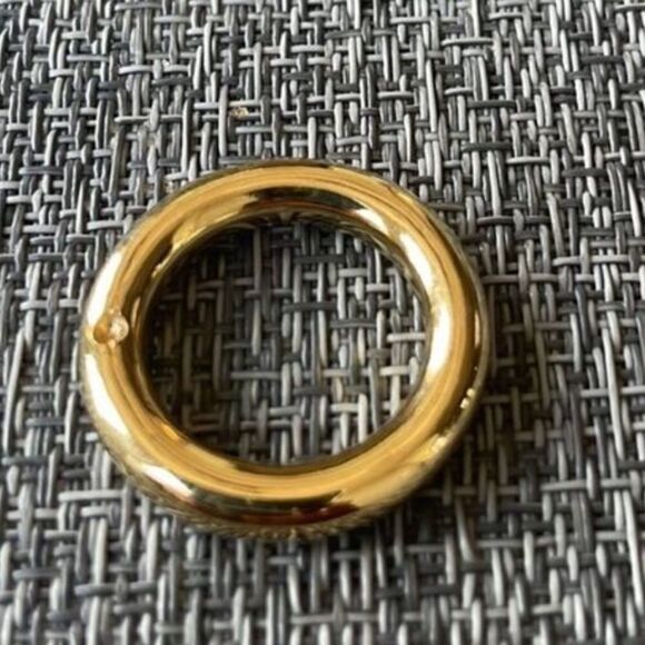 Anthropologie x Merewif Louise Ring Gold Sz 7 - Picture 3 of 7